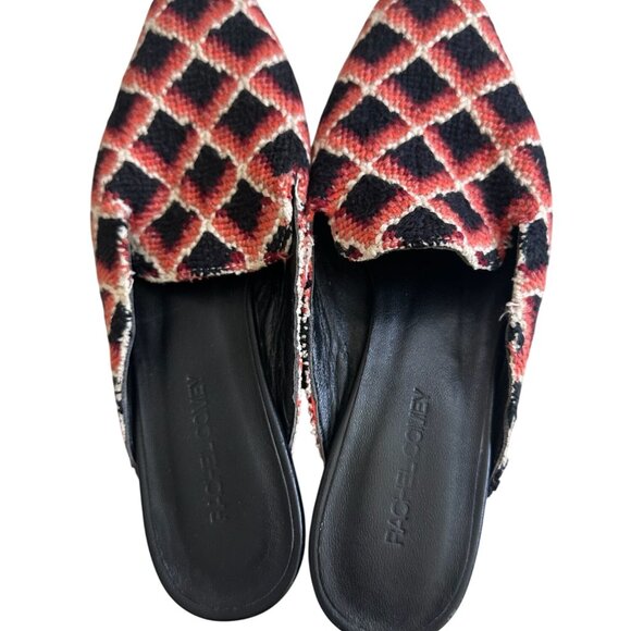 RACHEL COMEY Wald Needlepoint Wedge Loafers Size 6 - Picture 5 of 8
